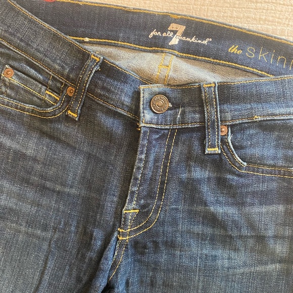 7 For All Mankind skinny jeans - Picture 2 of 9